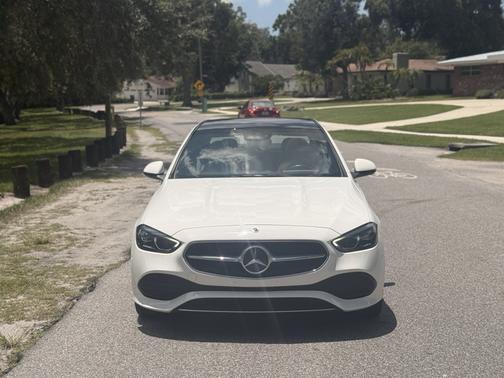 White 2025 Mercedes-Benz C-Class C 300
