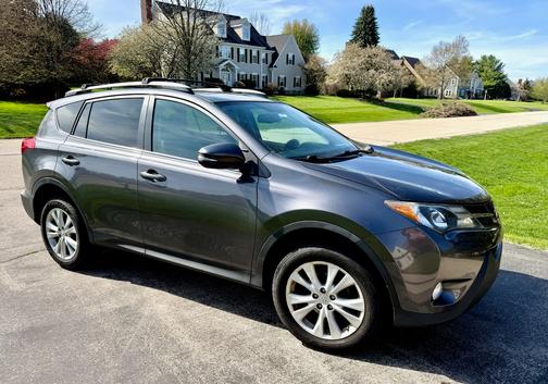 Gray 2014 Toyota RAV4 Limited