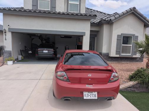 Red 2007 Hyundai Tiburon GS