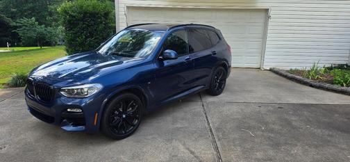 Blue 2019 BMW X3 xDrive30i