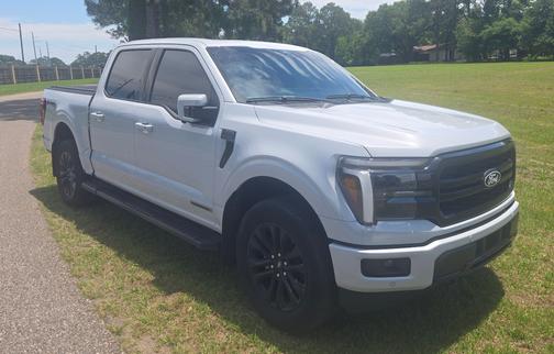White 2025 Ford F-150 Lariat