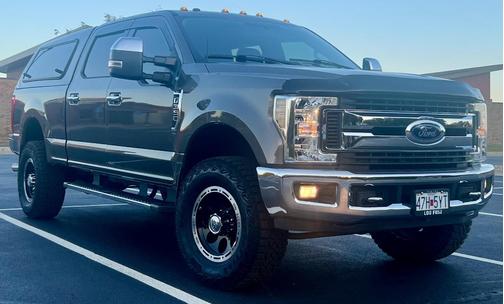 Gray 2018 Ford F-350 XLT