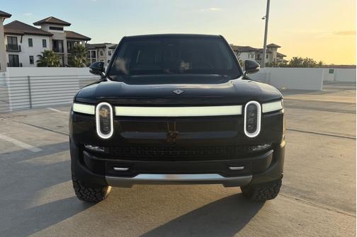 Black 2022 Rivian R1T Adventure Package