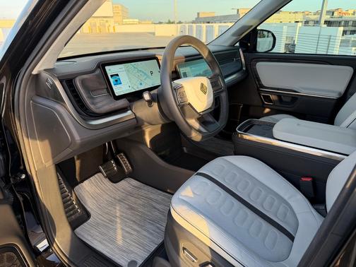 Black 2022 Rivian R1T Adventure Package