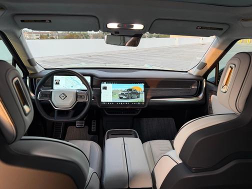 Black 2022 Rivian R1T Adventure Package