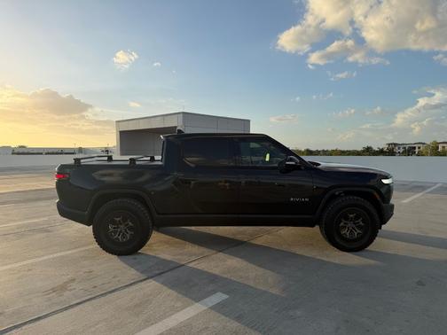 Black 2022 Rivian R1T Adventure Package