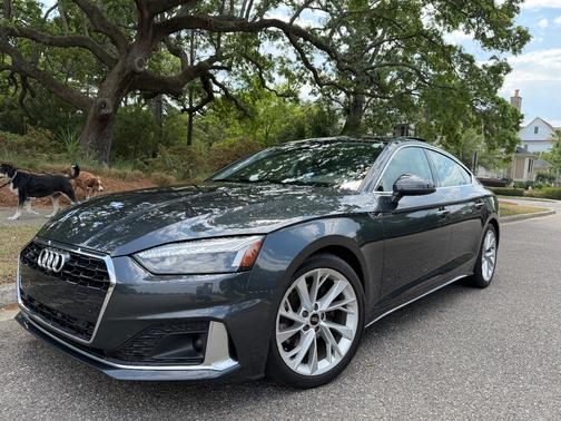 Gray 2023 Audi A5 40 Premium Plus