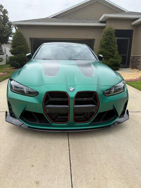 Green 2025 BMW M4 CS