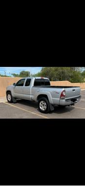 Silver 2009 Toyota Tacoma PreRunner Access Cab