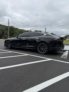 Black 2020 Tesla Model S Performance