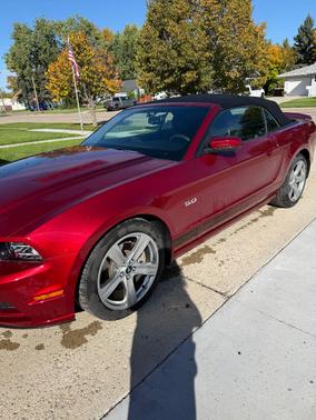 Red 2014 Ford Mustang GT Premium