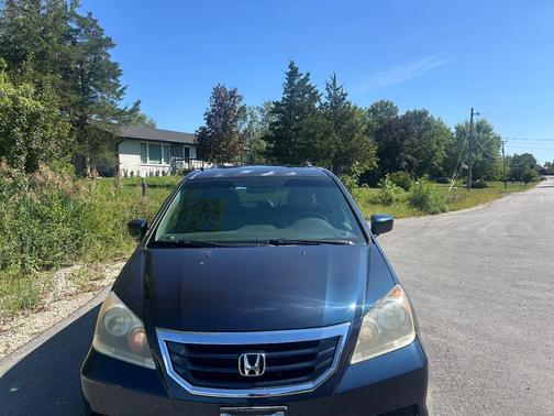 Blue 2010 Honda Odyssey EX-L