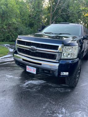 Blue 2007 Chevrolet Silverado 2500 LTZ H/D Crew Cab