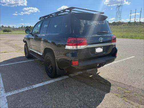Black 2017 Toyota Land Cruiser Base