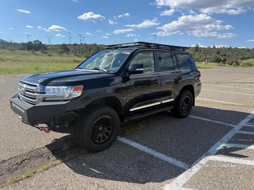 Black 2017 Toyota Land Cruiser Base