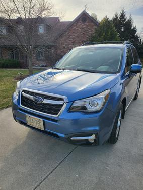 Blue 2017 Subaru Forester 2.5i Touring