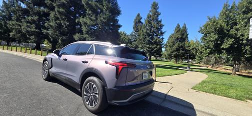 Silver 2024 Chevrolet Blazer EV eAWD LT