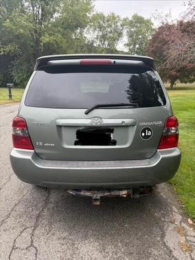 Green 2007 Toyota Highlander Base