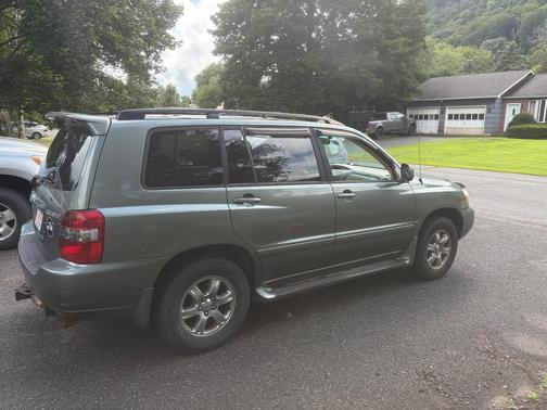 Green 2007 Toyota Highlander Base