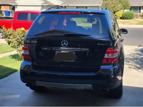 Black 2007 Mercedes-Benz M-Class ML 350 4MATIC
