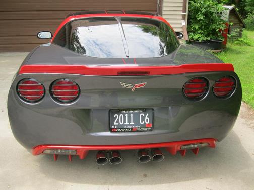 Gray 2011 Chevrolet Corvette Grand Sport
