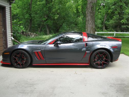Gray 2011 Chevrolet Corvette Grand Sport