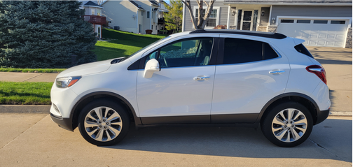 White 2018 Buick Encore Preferred