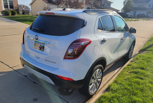 White 2018 Buick Encore Preferred