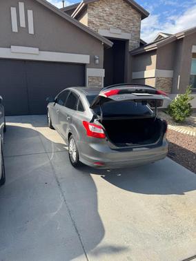 Gray 2014 Ford Focus Titanium