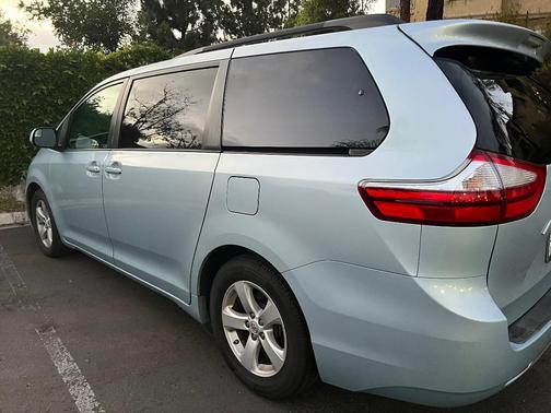 Blue 2015 Toyota Sienna LE