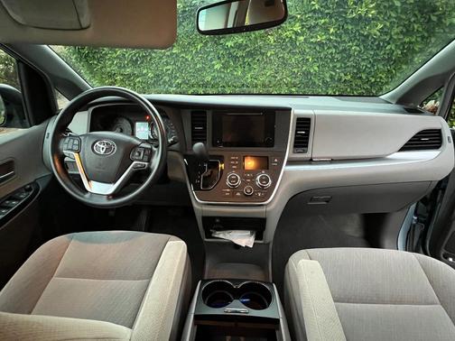 Blue 2015 Toyota Sienna LE
