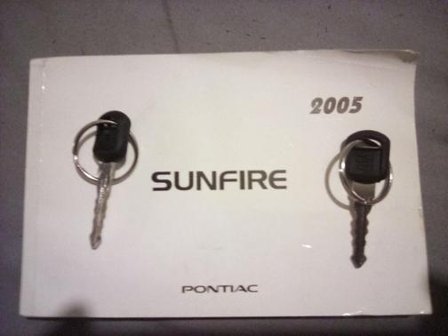 Black 2005 Pontiac Sunfire Base