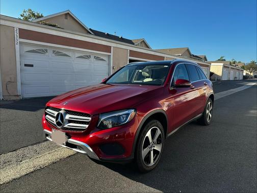 Red 2019 Mercedes-Benz GLC 350e 4MATIC