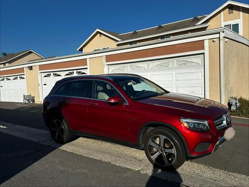Red 2019 Mercedes-Benz GLC 350e 4MATIC