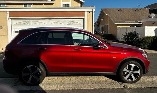 Red 2019 Mercedes-Benz GLC 350e 4MATIC