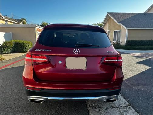 Red 2019 Mercedes-Benz GLC 350e 4MATIC