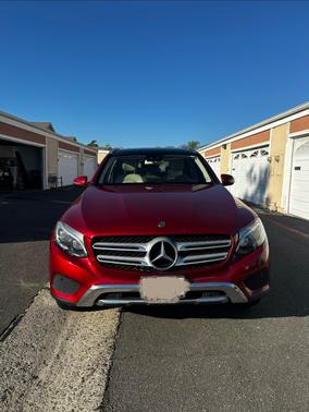 Red 2019 Mercedes-Benz GLC 350e 4MATIC