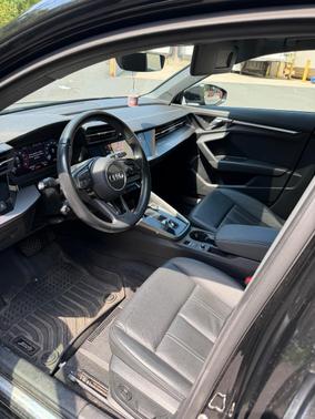 Black 2023 Audi A3 Premium