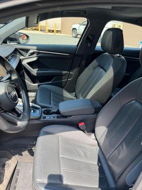 Black 2023 Audi A3 Premium