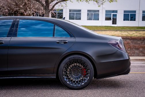 Black 2019 Mercedes-Benz AMG S 63 4MATIC