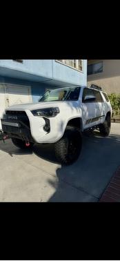 White 2021 Toyota 4Runner SR5