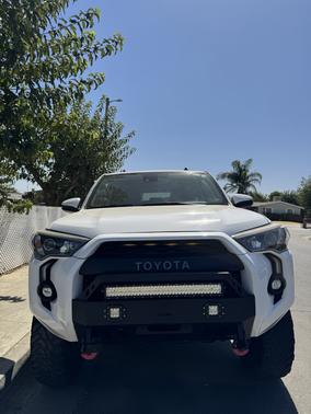 White 2021 Toyota 4Runner SR5