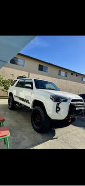 White 2021 Toyota 4Runner SR5