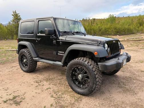 Black 2013 Jeep Wrangler Sport