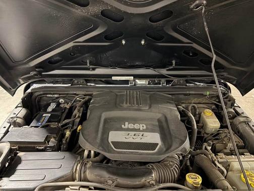 Black 2013 Jeep Wrangler Sport