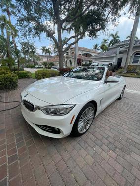 White 2014 BMW 428 i