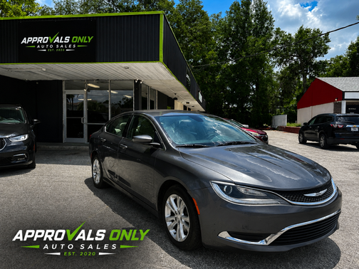 Gray 2016 Chrysler 200 Limited