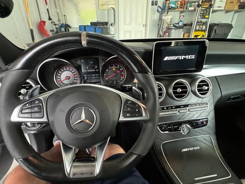 White 2017 Mercedes-Benz AMG C 63 S