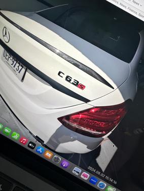 White 2017 Mercedes-Benz AMG C 63 S
