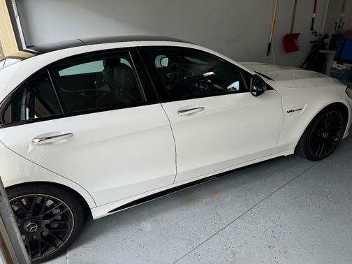 White 2017 Mercedes-Benz AMG C 63 S